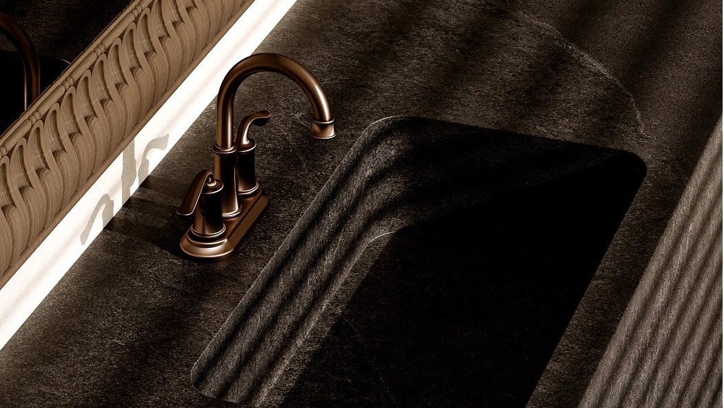 2-Handle Widespread WaterSense Bathroom Faucet