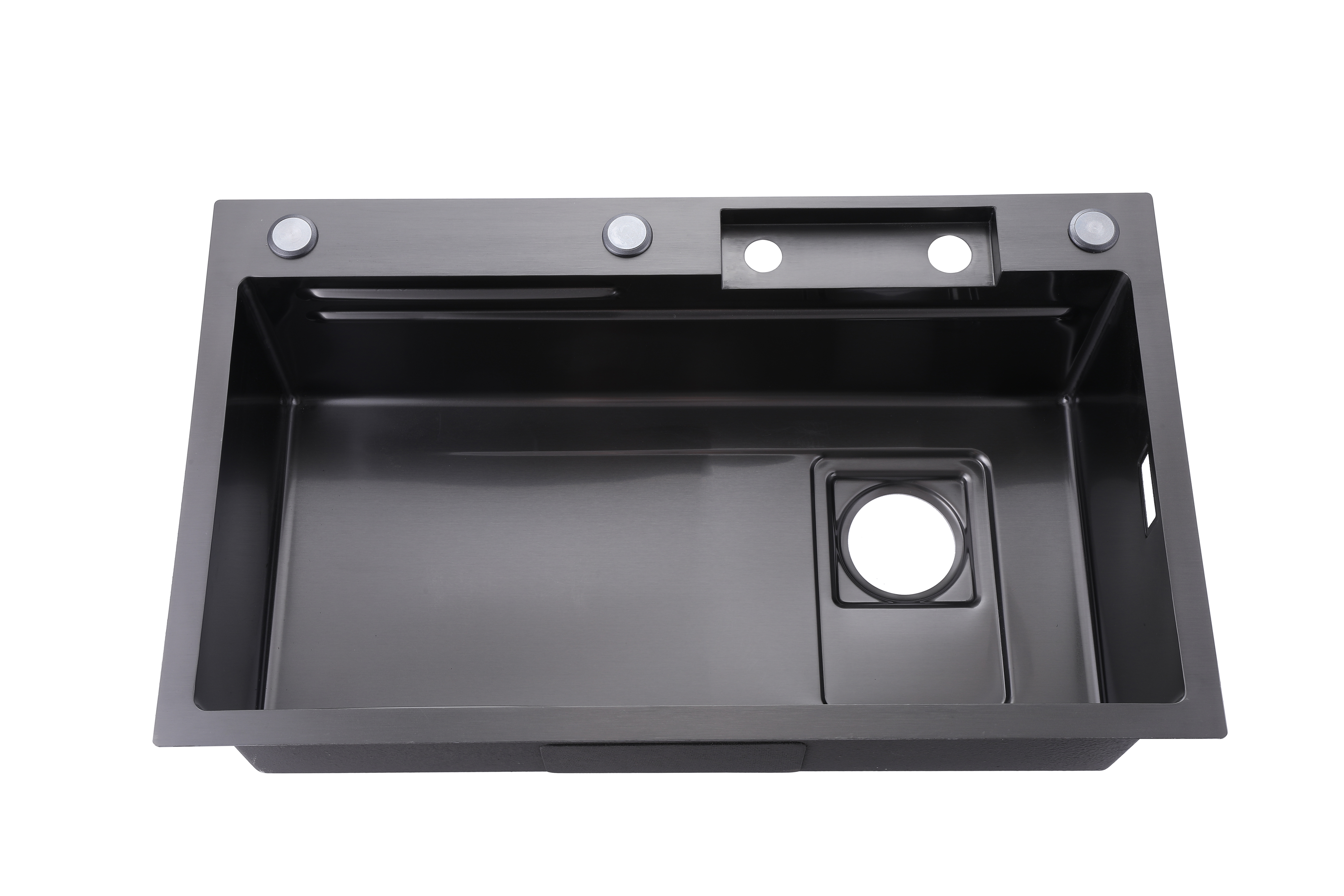 Waterfall Brushed gun metall Sink