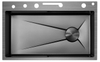  High Quality Brushed Gun Metal Kitchen Sink