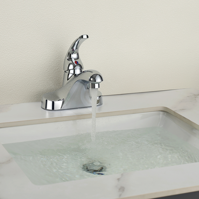 Samliyu Chrome Bathroom Basin Faucet Tap Mixer Hot Cold Basin Water Tap Bath And Shower Washroom Faucets