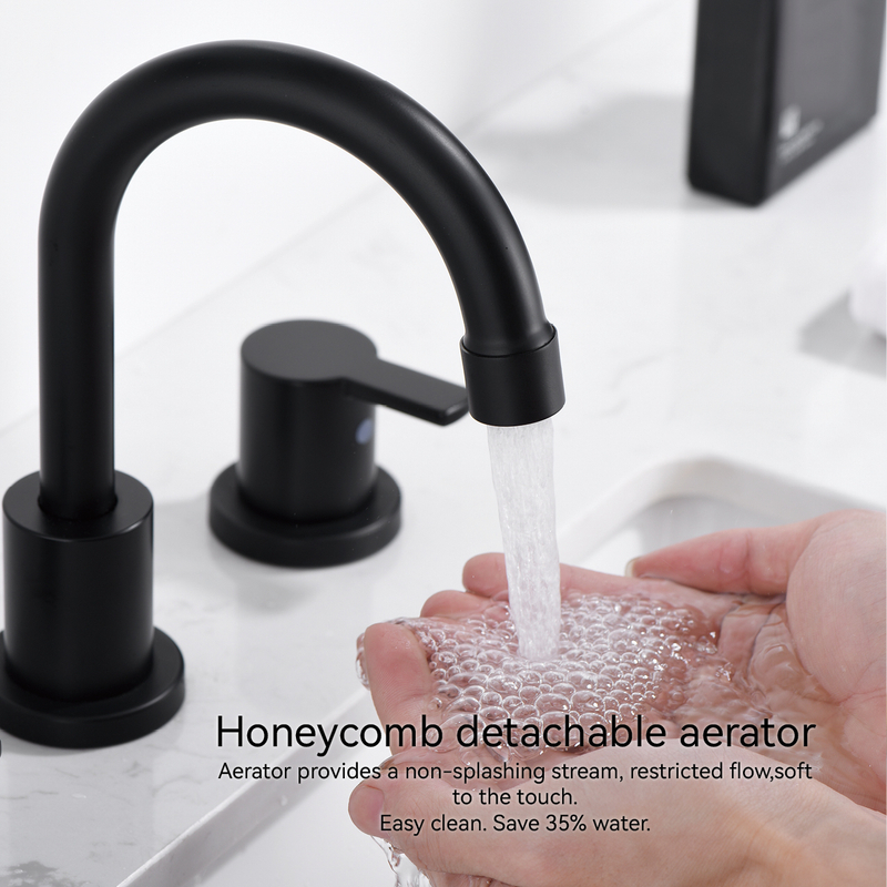 SLY CUPC Double Handle Faucet Bathroom Faucet 8 inch bathroom faucets​ 