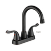 SLY Bathroom Basin 2 Handle Hot And Cold Water Spout Sink Mixer Tap