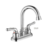 SLY Hot And Cold Water Faucet Dual Handle Basin Faucet Tap Bathroom Mixer
