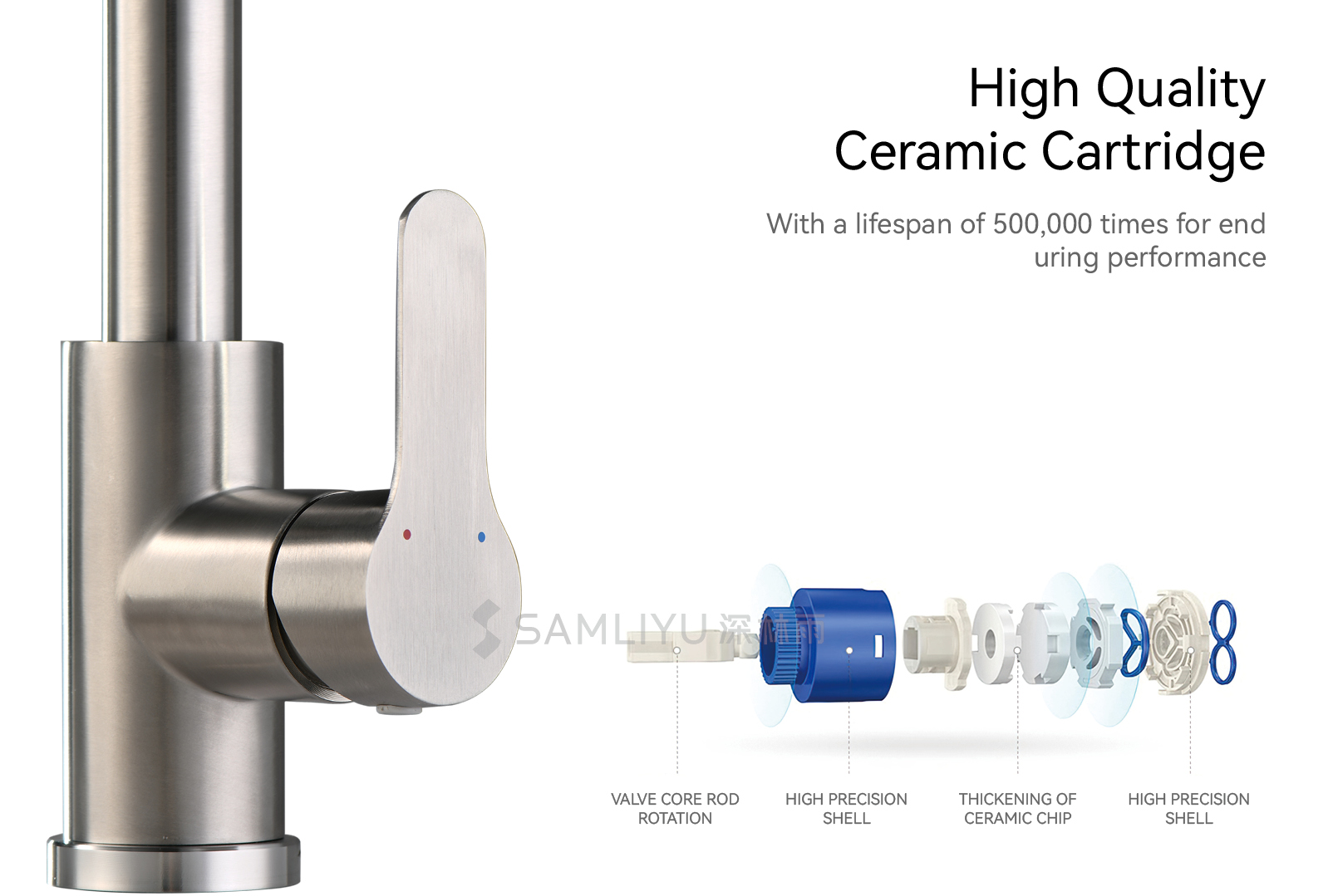 New Modern Style Kitchen Taps