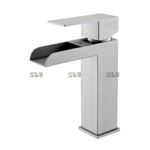 SLY Brushed Nickel Faucet Widespread Bathroom Faucet