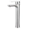 SLY Brass Brushed Nickel Modern Simple Style Single Handle Hole Faucet For Bathroom