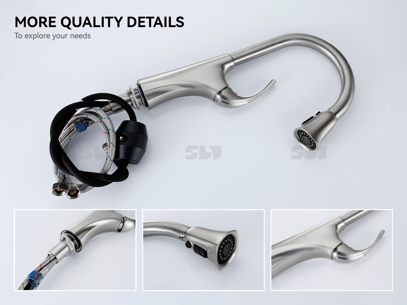 Stainless Steel kitchen faucet