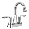 SLY Zinc Matte Black Waterfall Faucet Sink Single Handle Bathroom Sink Faucet Modern