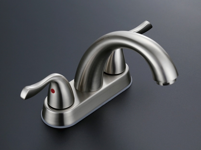 black single hole bathroom faucet
