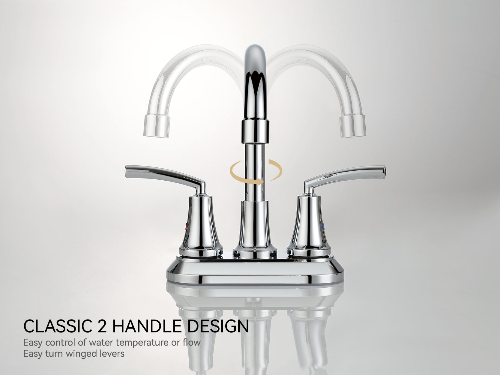 brushed brass bathroom faucet