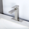 SLY Wholesale Corrosion Resistant Stainless Steel Center Single Hole Bathroom Faucet