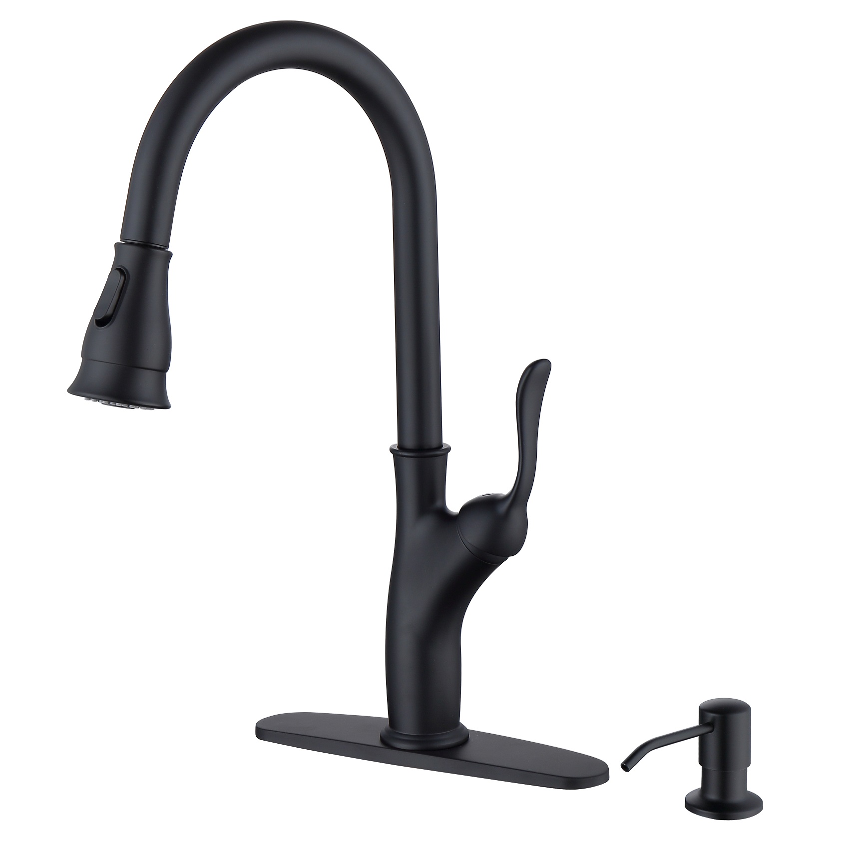 SLY Brushed Nickel Hot Cold Water Pull Out Sprayer And Mixer Sink Tap