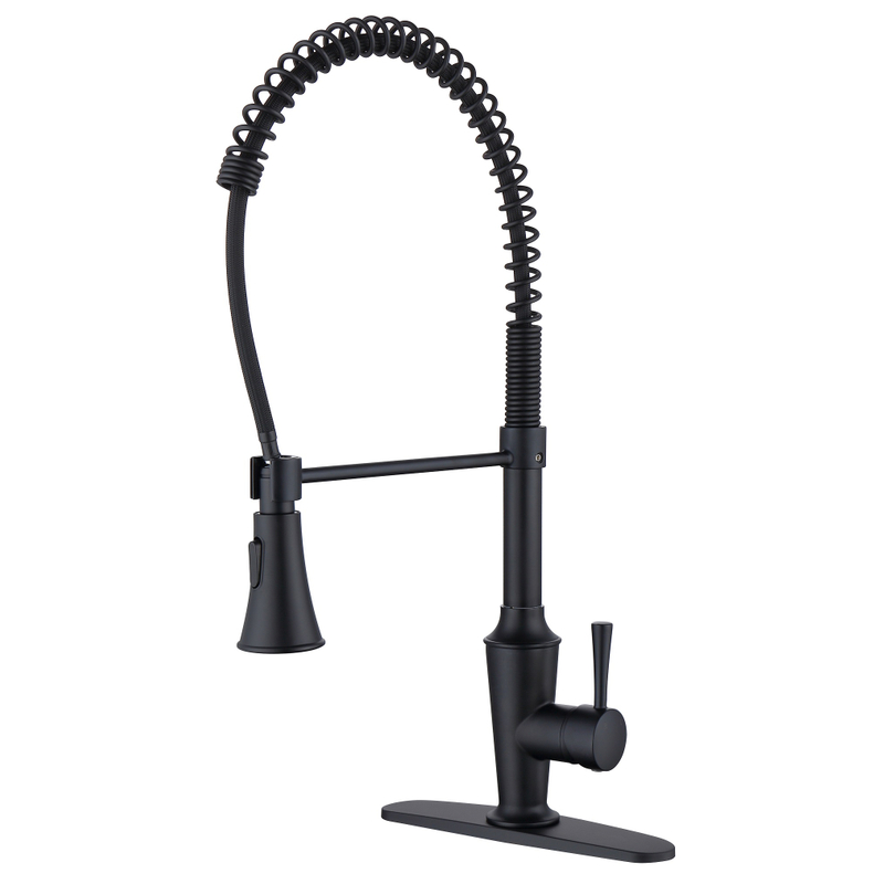SLY Single Lever Kitchen Faucets With Pull Down Sprayer Kitchen Sink Tap