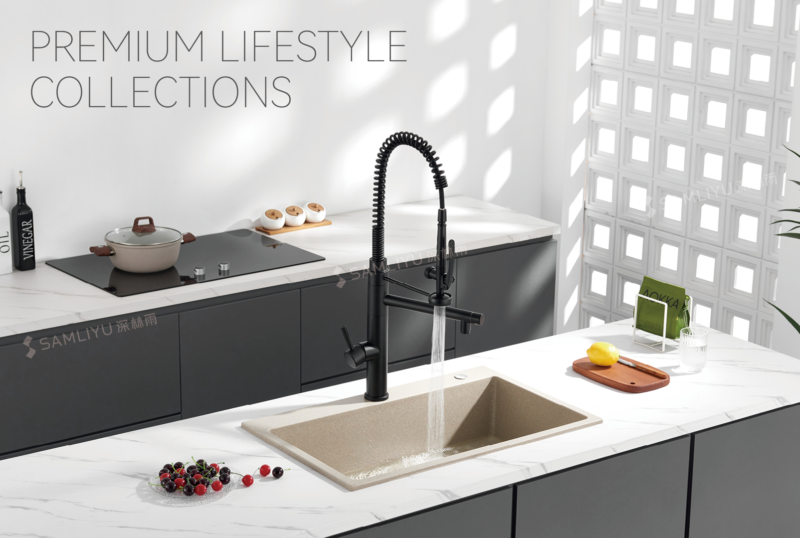 Stainless Steel Kitchen Faucets