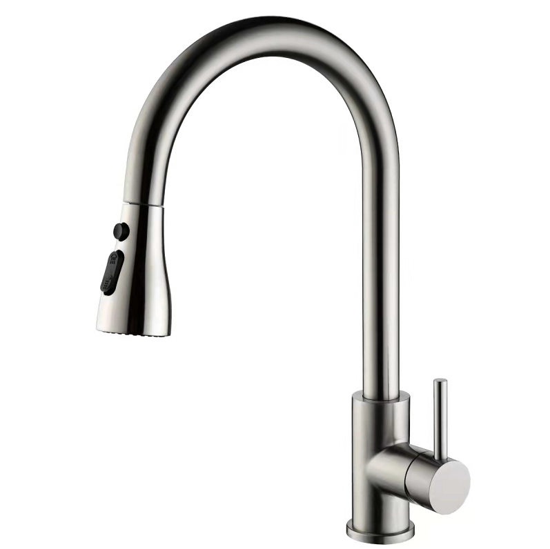 Brushed Nickel Kitchen Sink