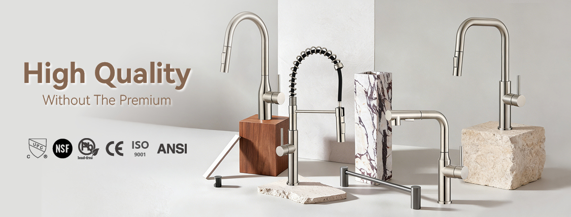 304 stainless steel kitchen faucet