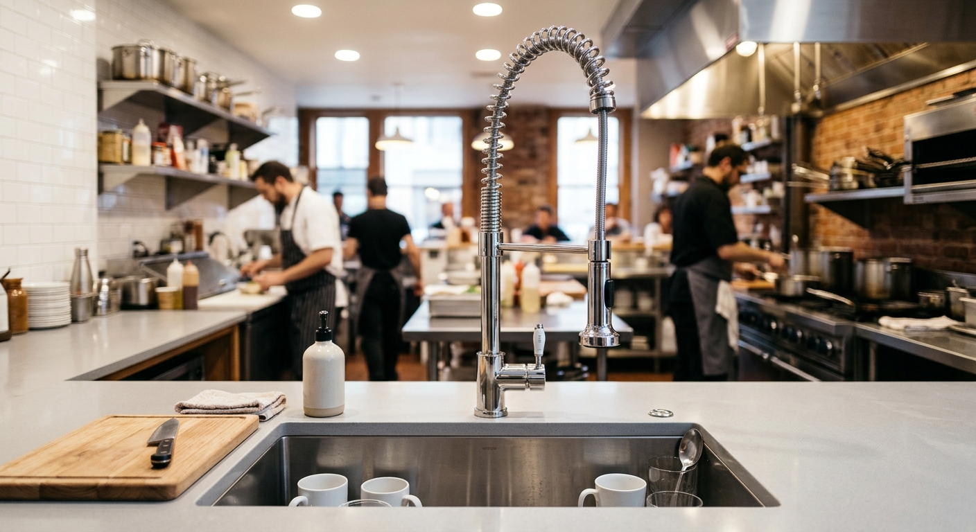Spring Kitchen Faucets