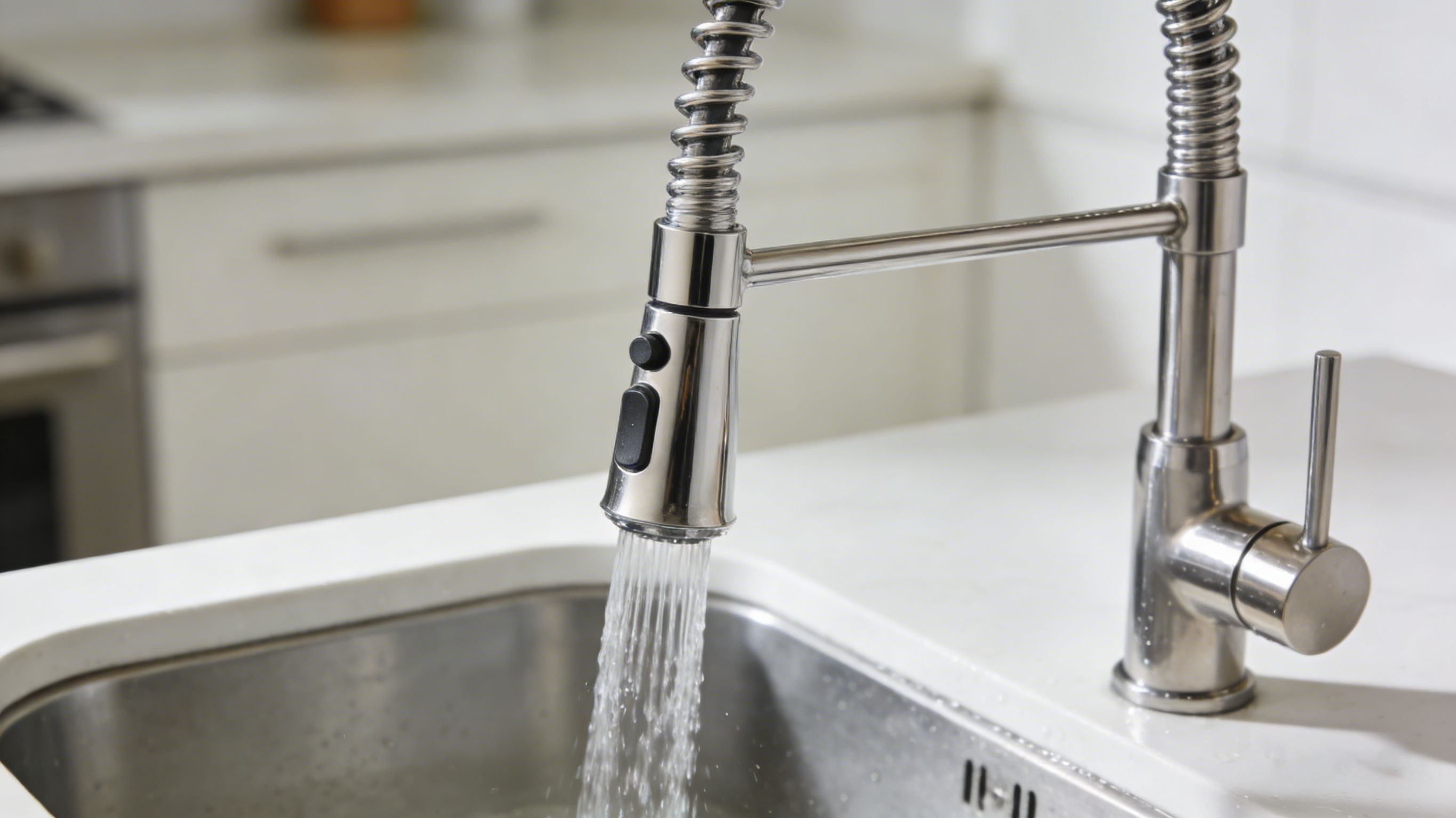 Pull out kitchen faucet Installation